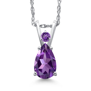 Pendant in 14K White Gold