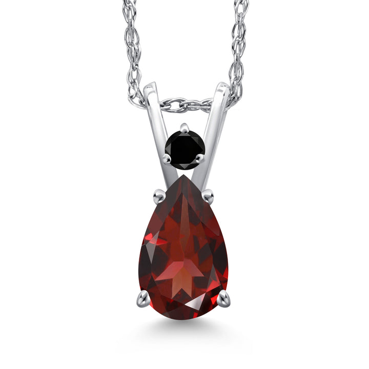 Pendant in 14K White Gold