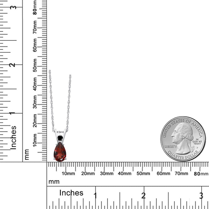 Pendant in 14K White Gold