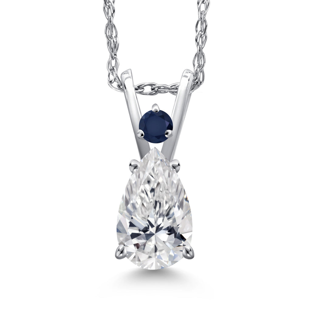 Pendant in 14K White Gold