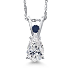 Pendant in 14K White Gold