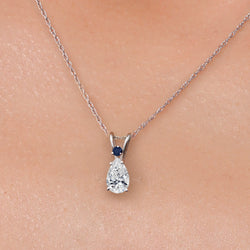 Pendant in 14K White Gold