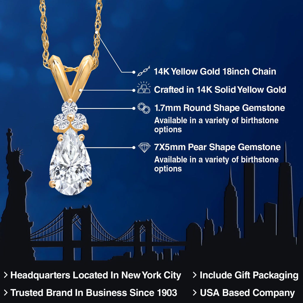 Pendant in 14K Yellow Gold