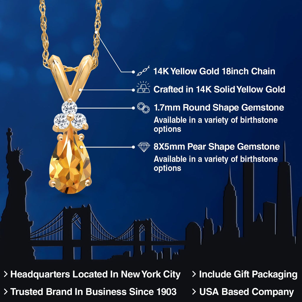 Pendant in 14K Yellow Gold