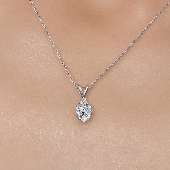 Pendant in 14K White Gold