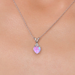 Pendant in 14K White Gold