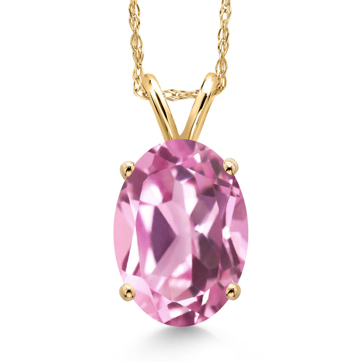 Light Pink Created Sapphire - September