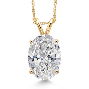 D - E_2.00 Carat_Yellow Gold_Pendant in 14K Yellow Gold