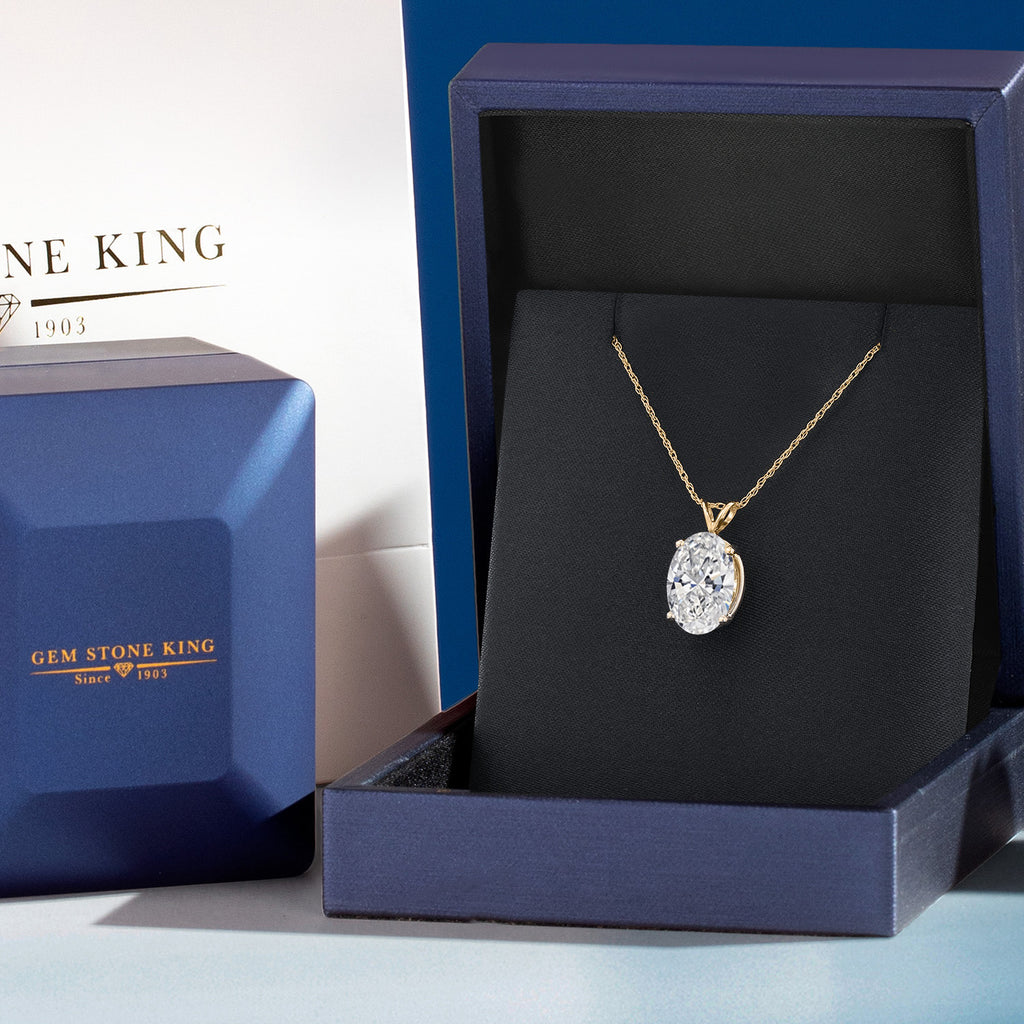 D - E_2.00 Carat_Yellow Gold_Pendant in 14K Yellow Gold