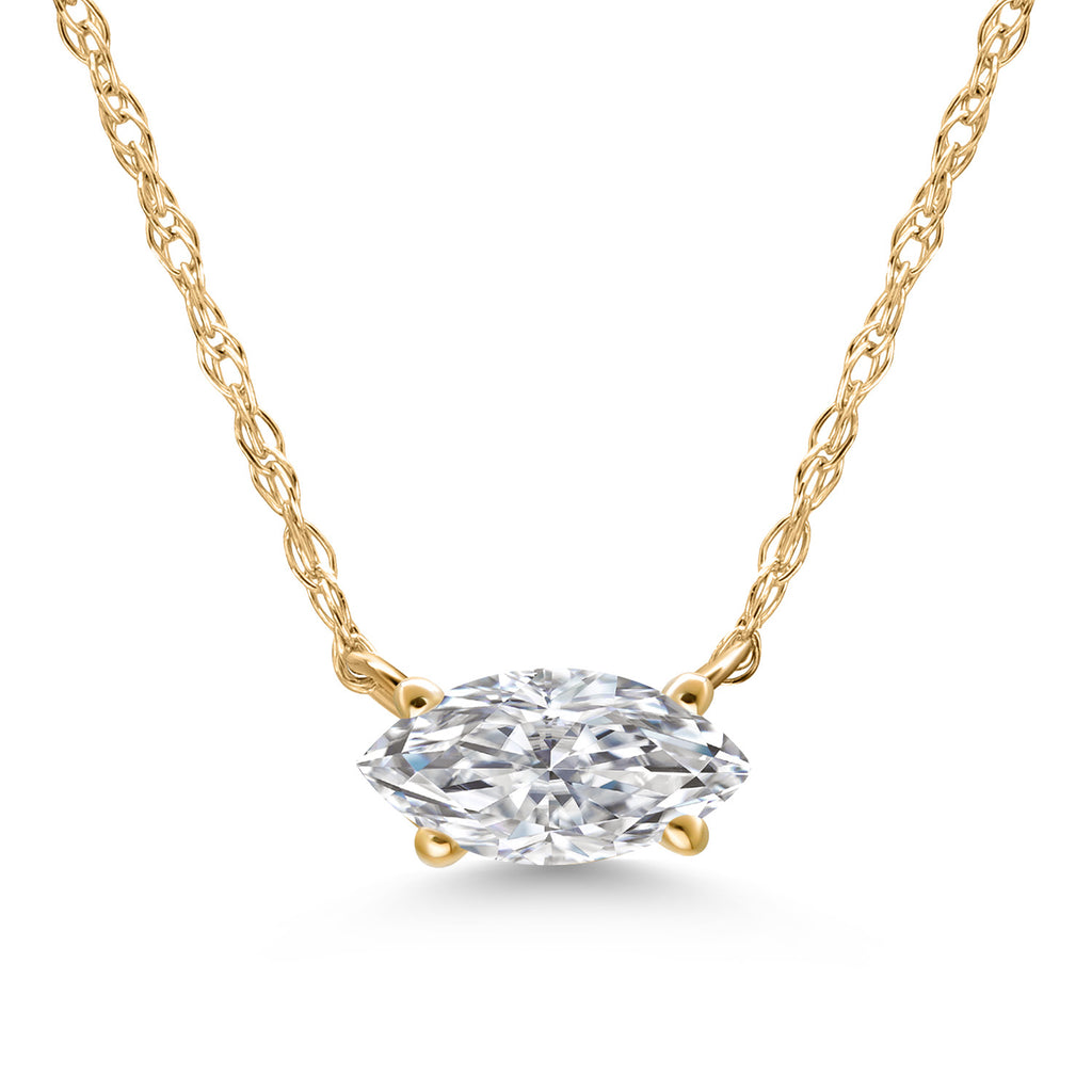 0.33 Cttw_Necklace in 10K Yellow Gold