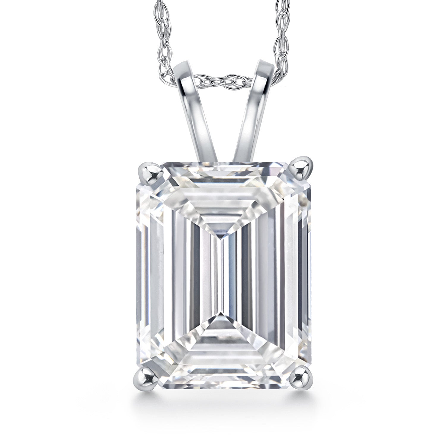 Pendant in 14K White Gold