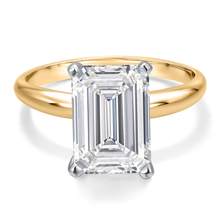 Ring in 14K Two Tone Gold