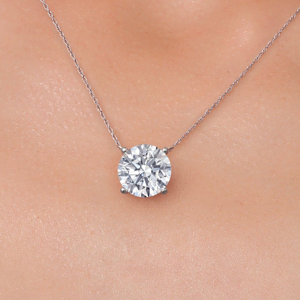 Pendant in 14K White Gold