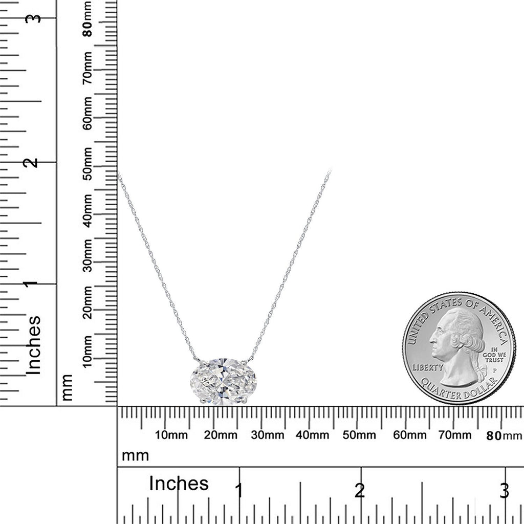 Pendant in 14K White Gold