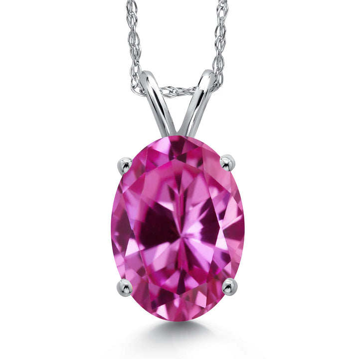 Pink Created Sapphire - September