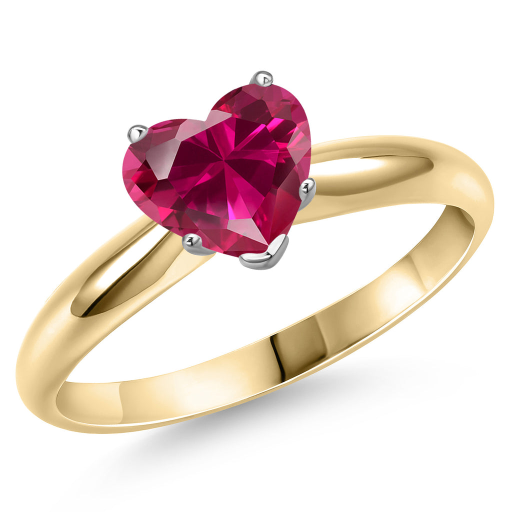 Created Ruby - July_9_Ring in 14K Two Tone Gold
