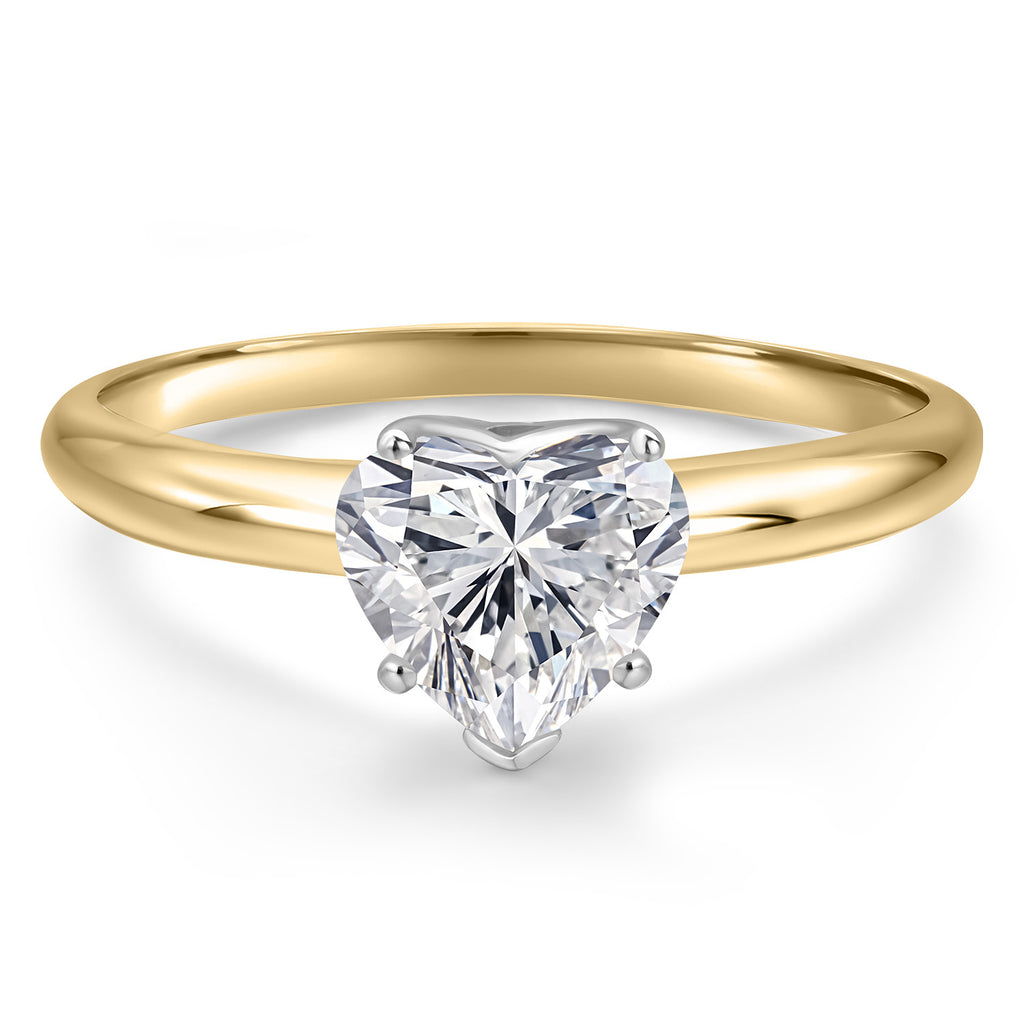 Ring in 14K Two Tone Gold