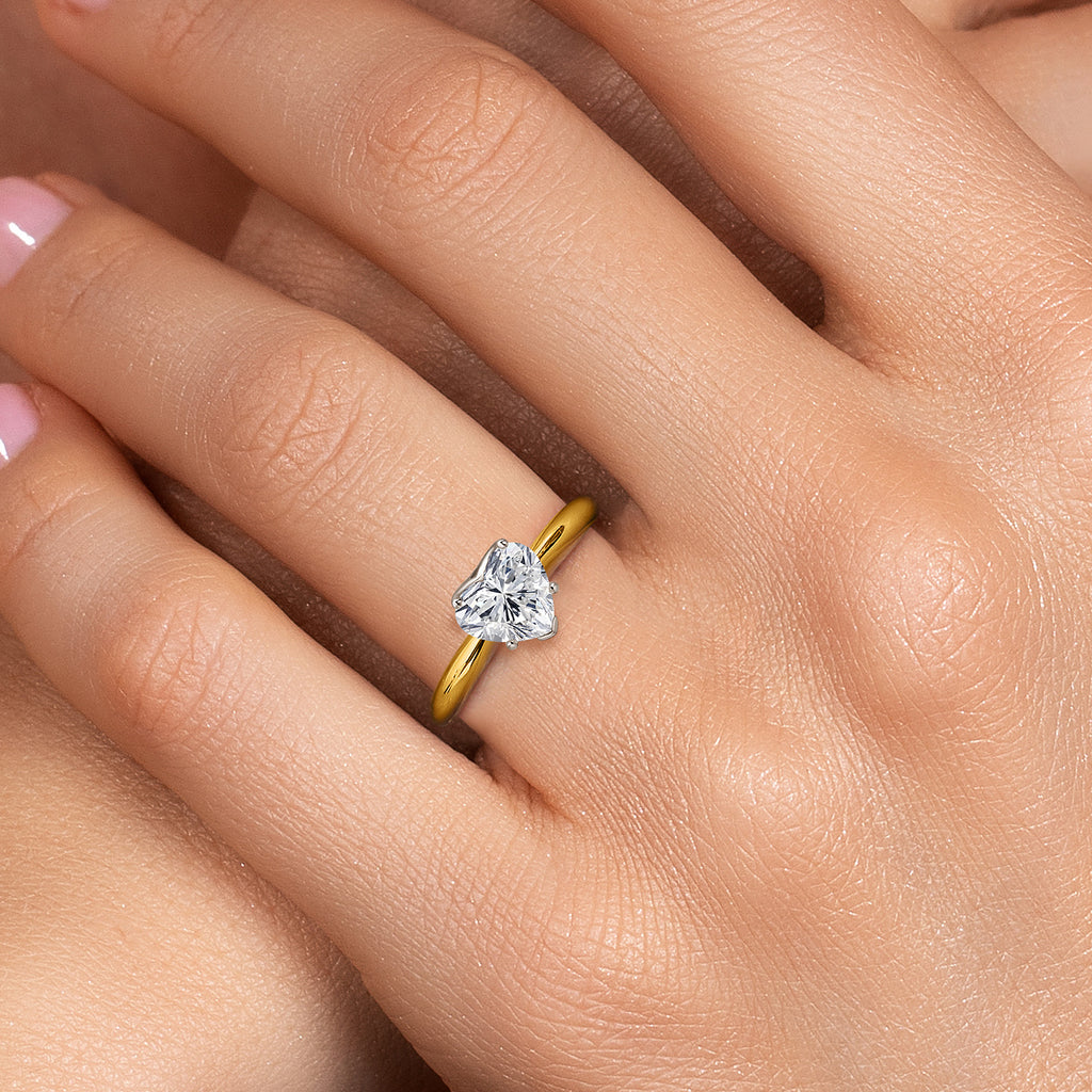 Ring in 14K Two Tone Gold