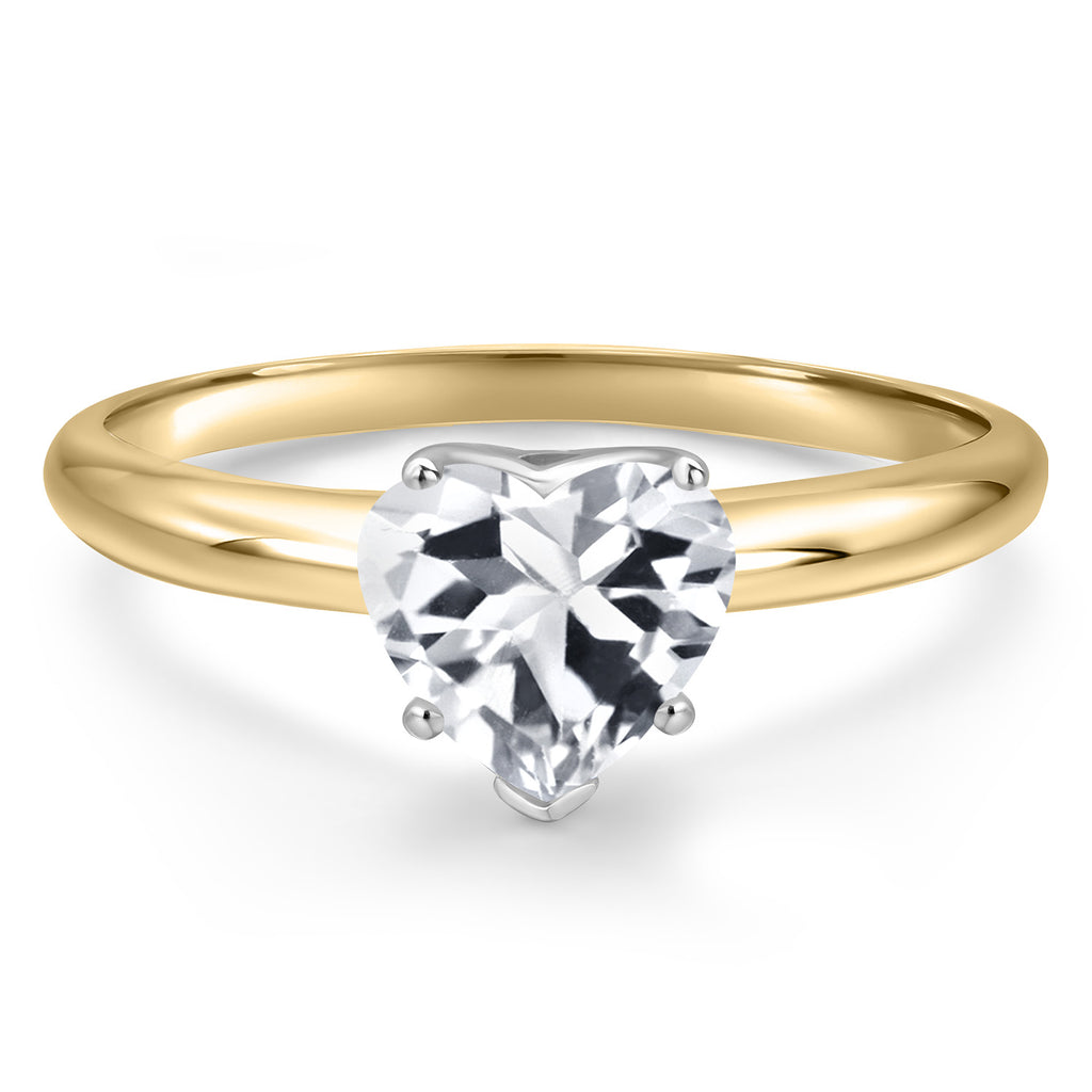 Ring in 14K Two Tone Gold