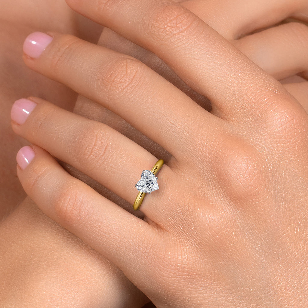 Ring in 14K Two Tone Gold