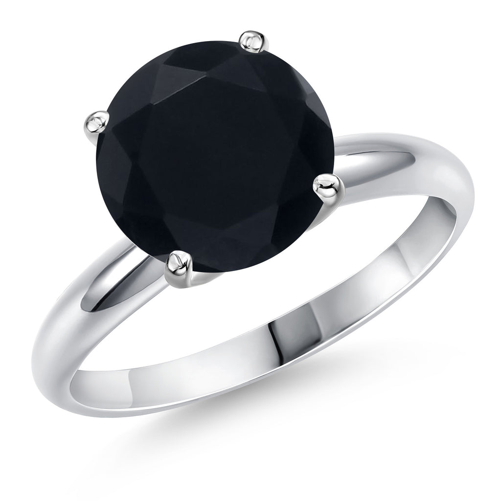 Onyx - December_8_Ring in 14K White Gold