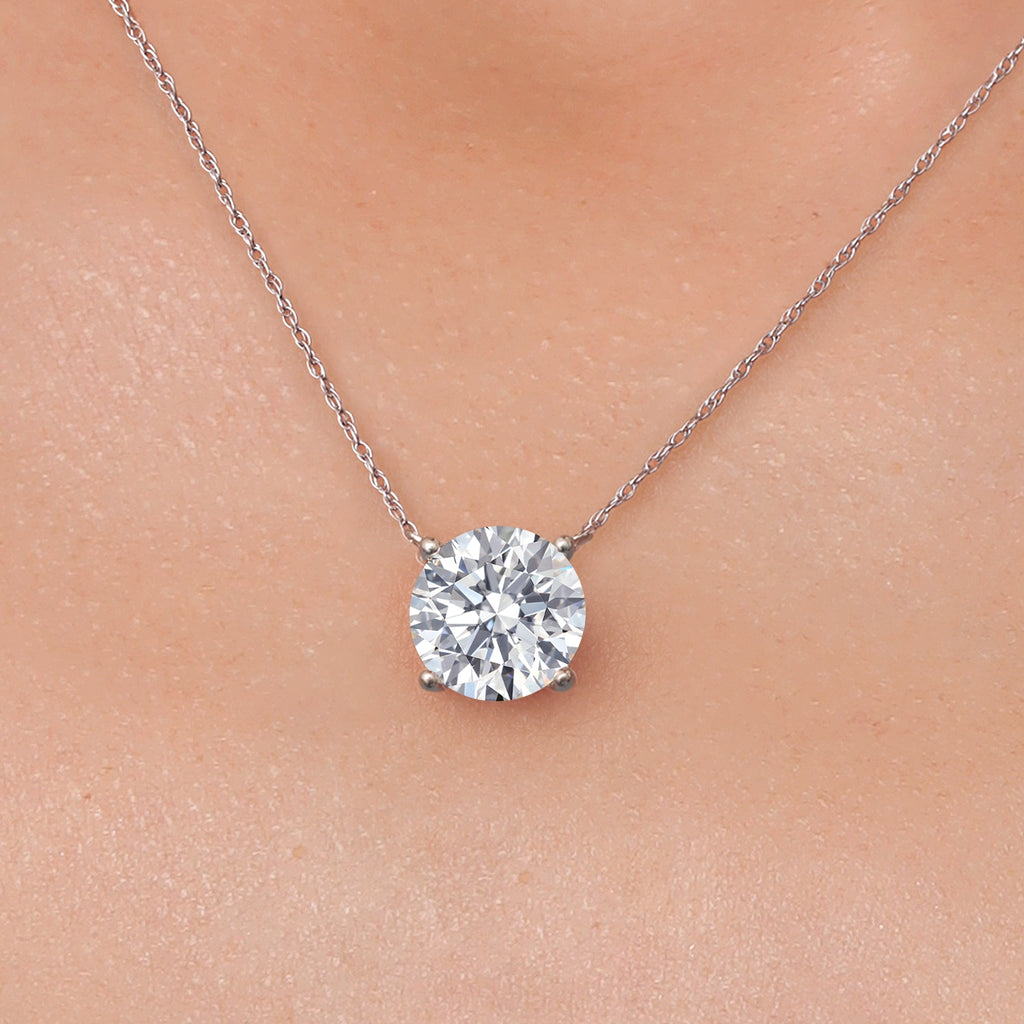 Pendant in 14K White Gold