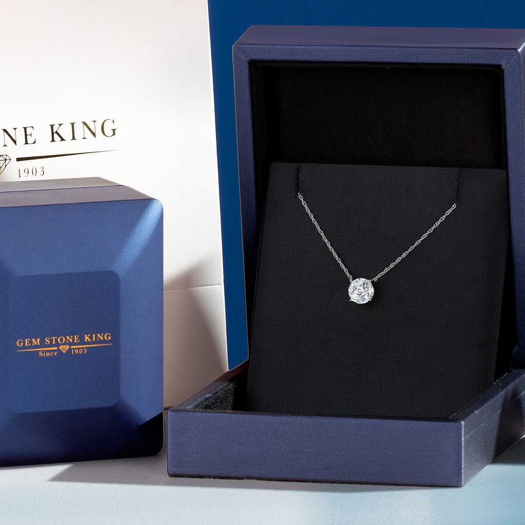 Pendant in 14K White Gold
