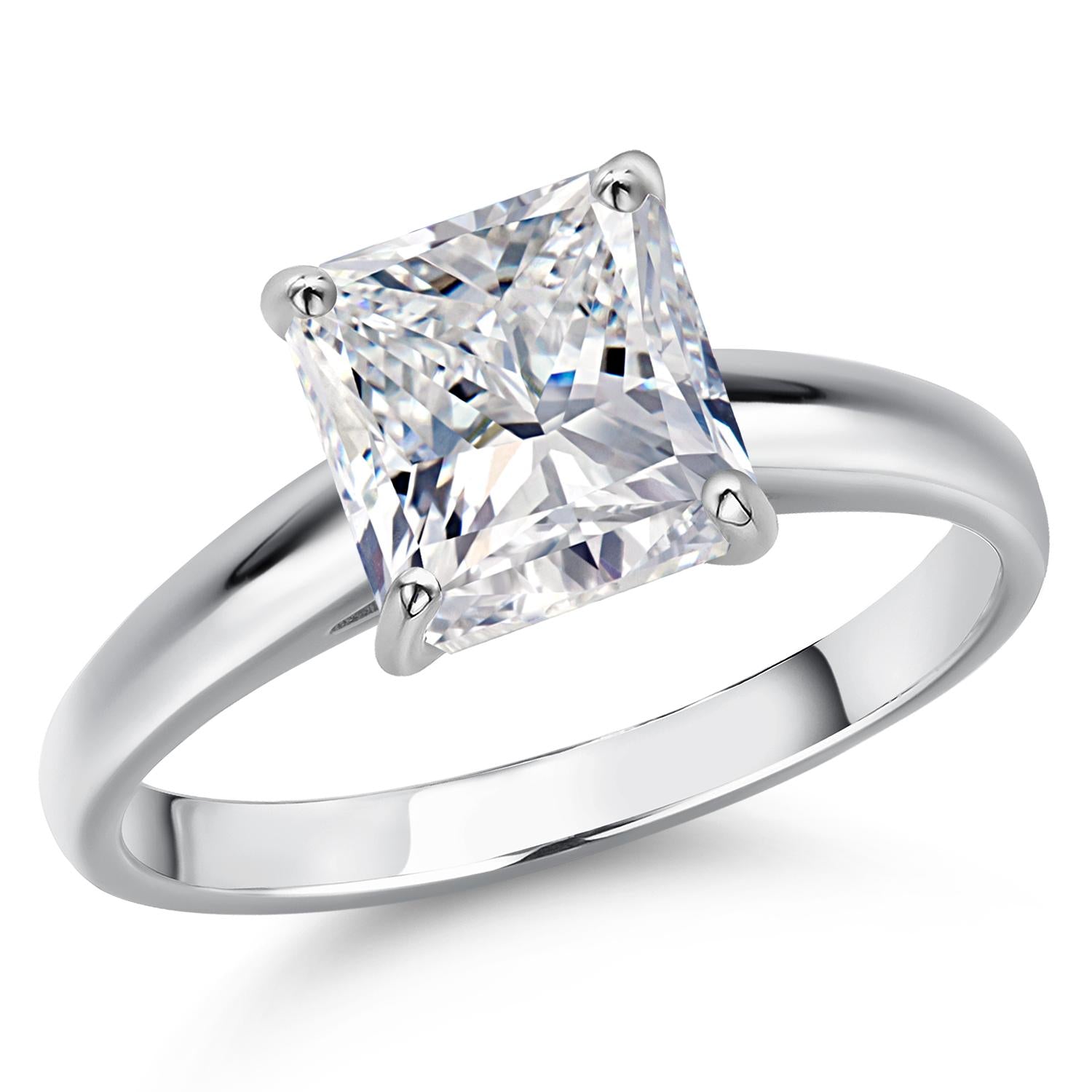 4.00 Carat_14K White Gold_7_Ring in 14K White Gold