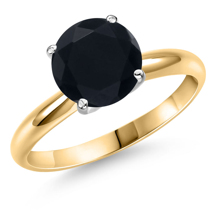 Onyx - December_5_Ring in 14K Two Tone Gold