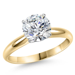 Lab Grown Diamond_5_Ring in 14K Two Tone Gold