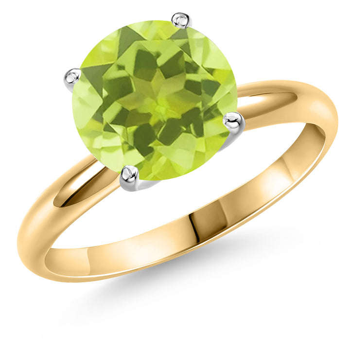 Lemon Quartz_5_Ring in 14K Two Tone Gold