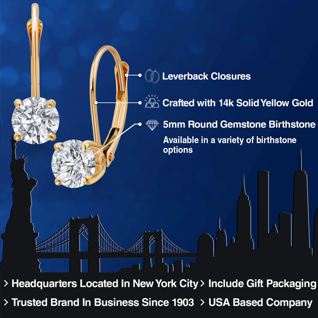 E - F_Earrings in 14K Yellow Gold