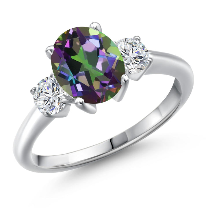 Green Mystic Topaz_5_Ring in 925 Sterling Silver