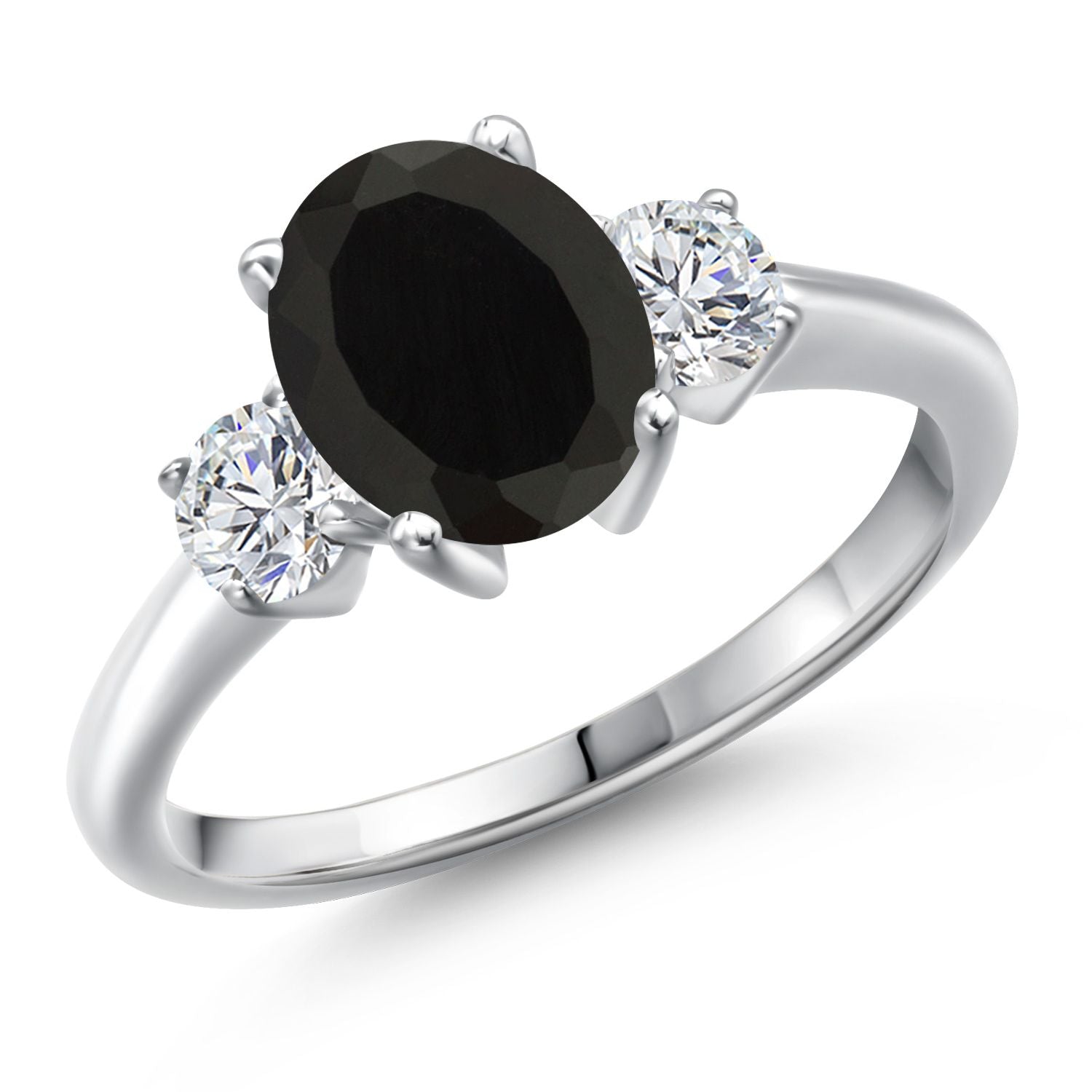 Onyx - December_5_Ring in 925 Sterling Silver