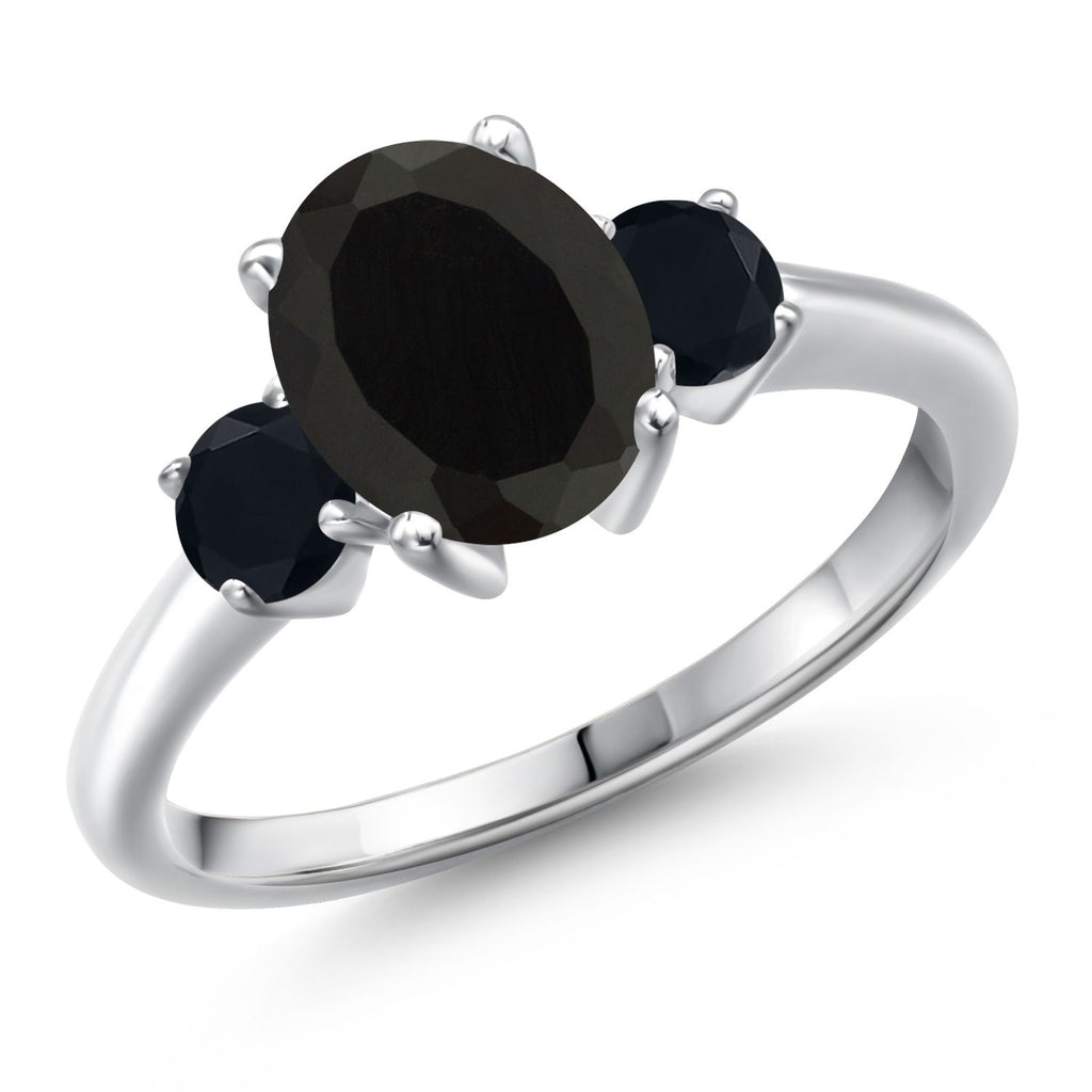 Onyx - December_9_Ring in 925 Sterling Silver