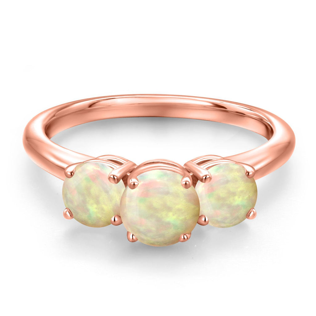 Ring in 925 Rose Gold Plated Silver