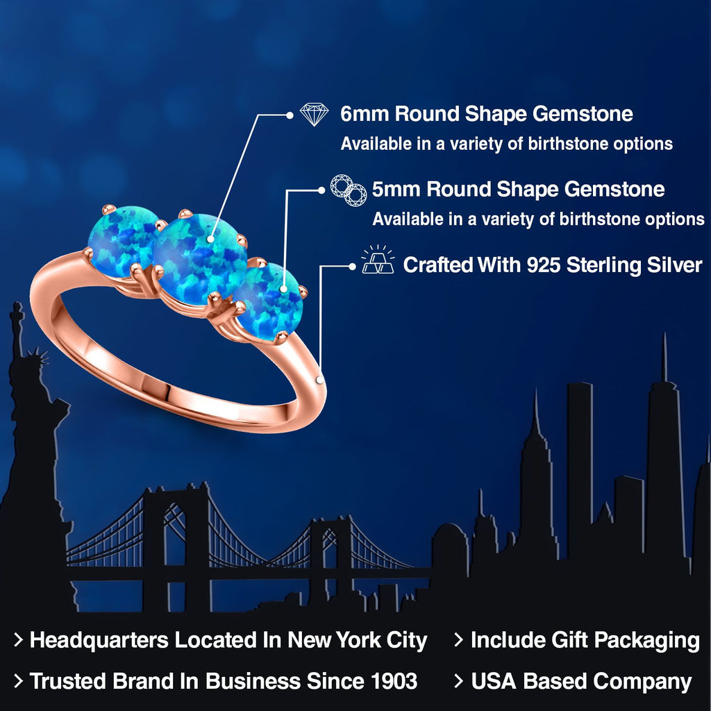 Ring in 925 Rose Gold Plated Silver