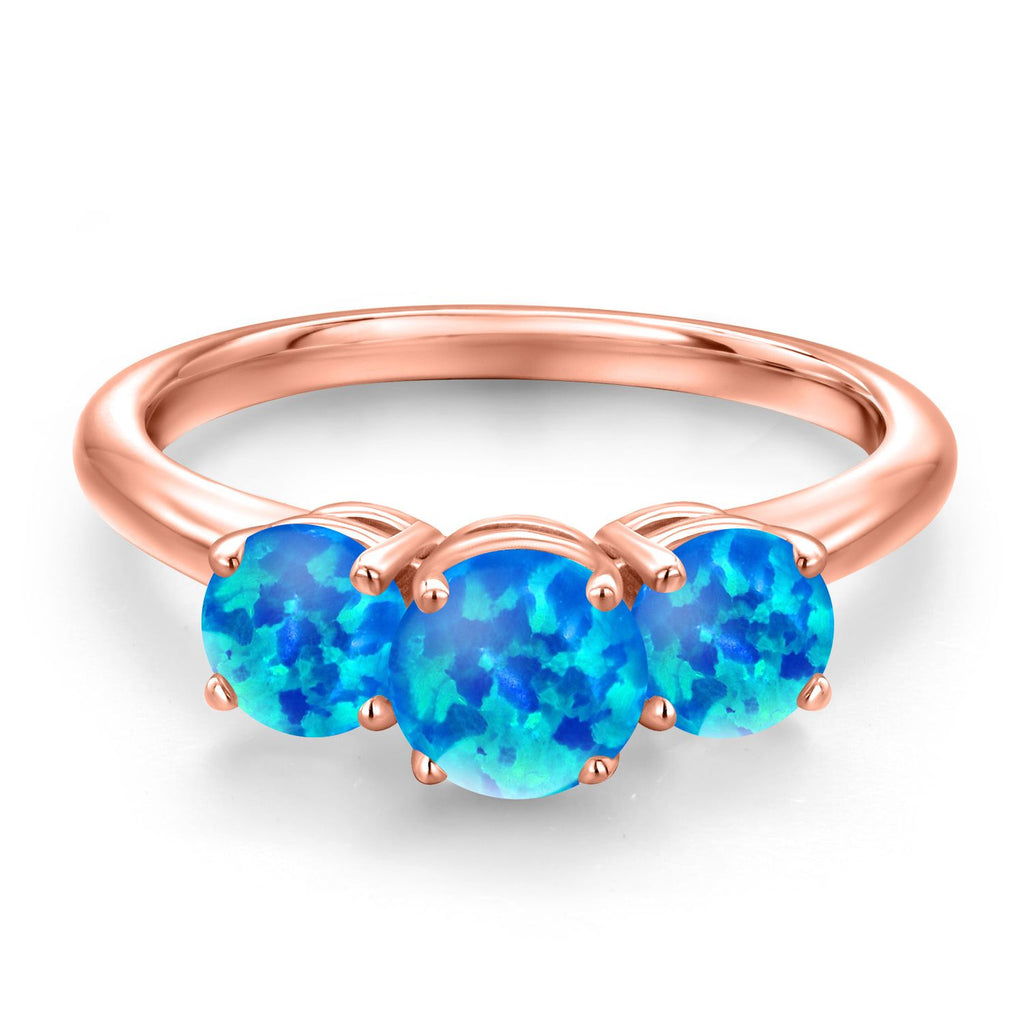 Ring in 925 Rose Gold Plated Silver