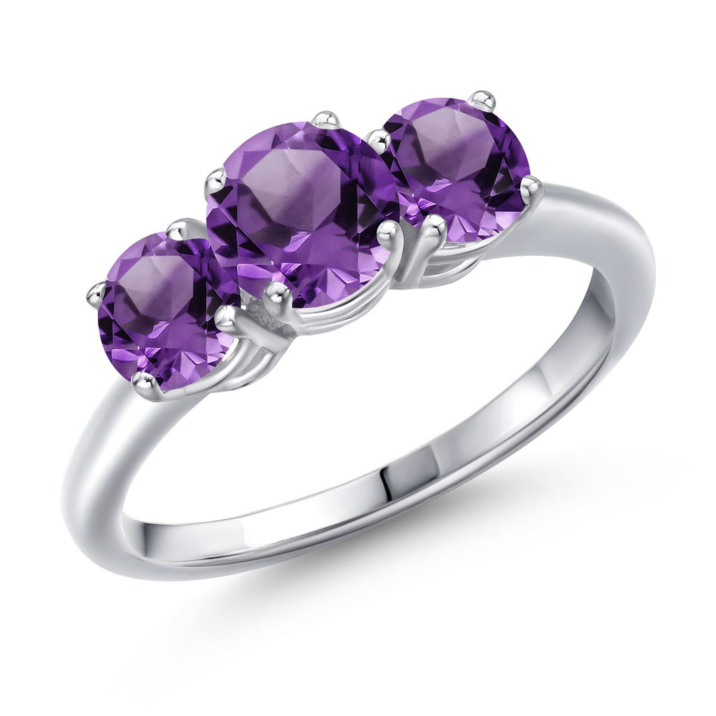 Amethyst - February_7_Ring in 925 Sterling Silver