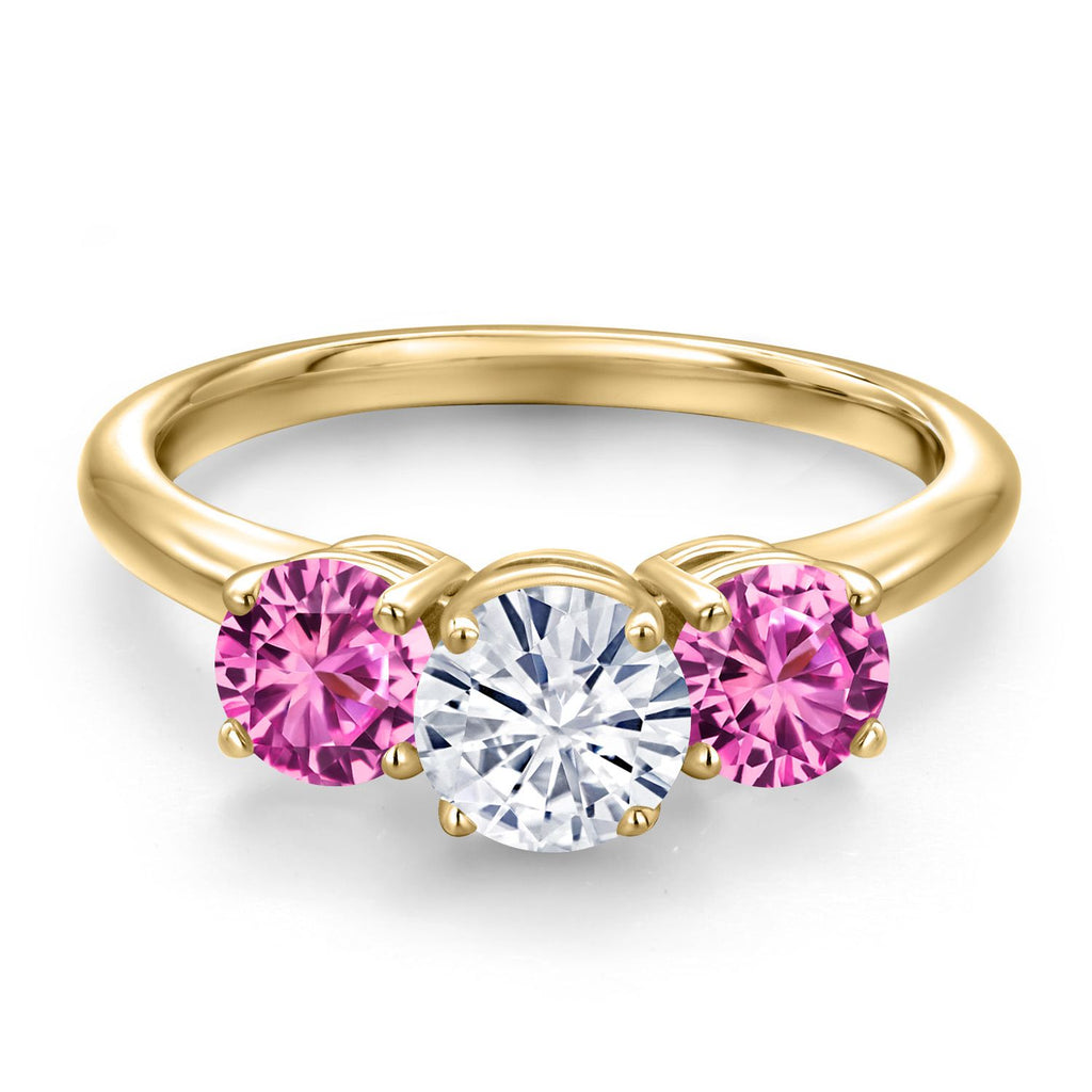 Ring in 925 Yellow Gold Plated Silver