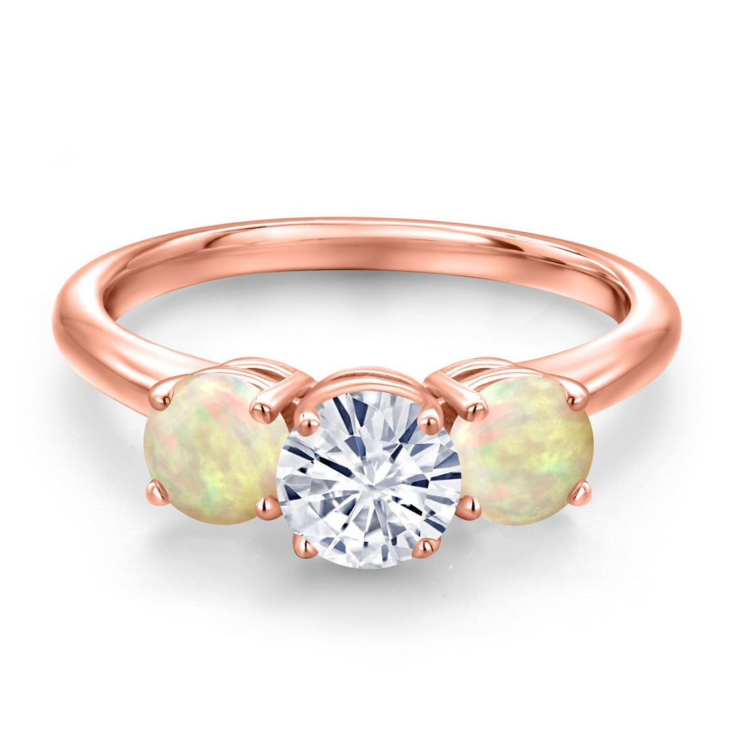 Ring in 925 Rose Gold Plated Silver