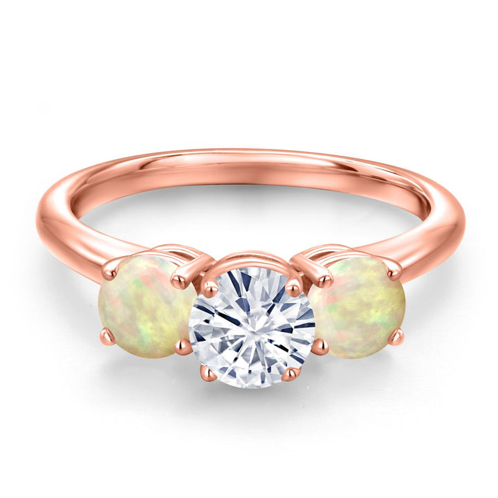 Ring in 925 Rose Gold Plated Silver