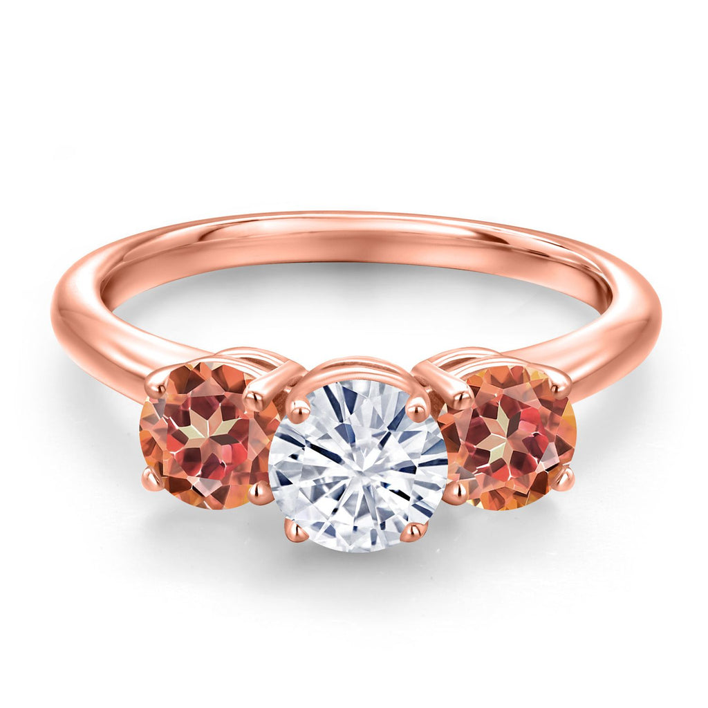 Ring in 925 Rose Gold Plated Silver