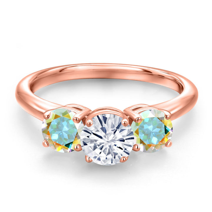Ring in 925 Rose Gold Plated Silver