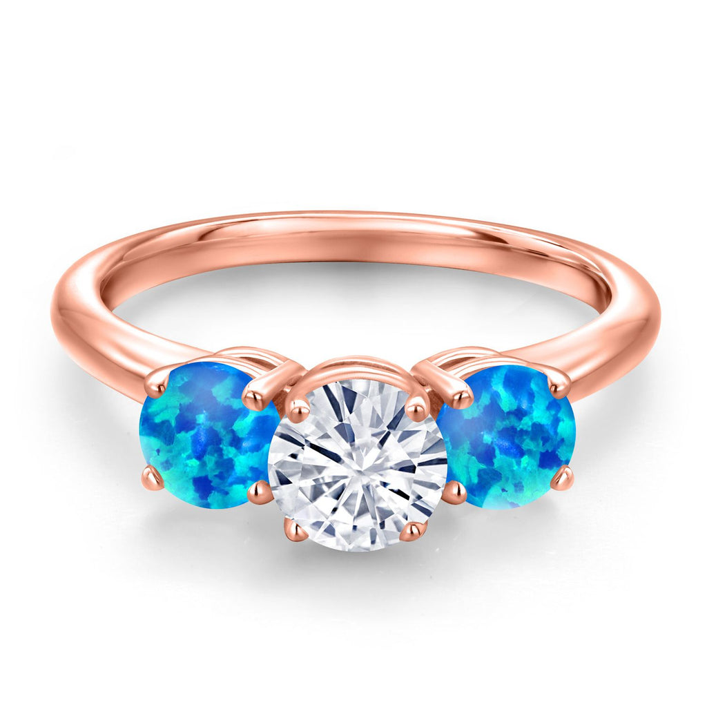 Ring in 925 Rose Gold Plated Silver