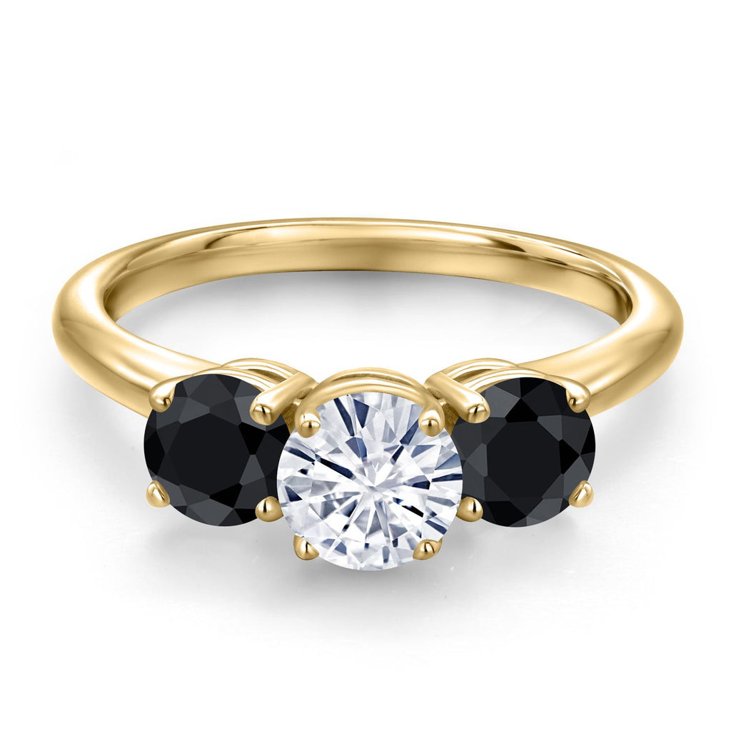 Ring in 925 Yellow Gold Plated Silver