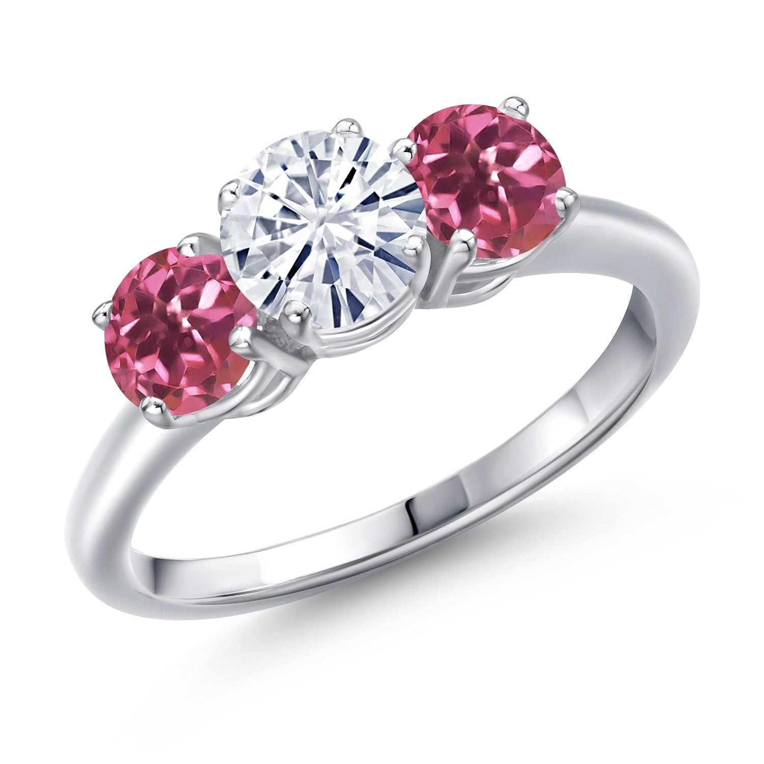 Pink Tourmaline - October_5_Ring in 925 Sterling Silver