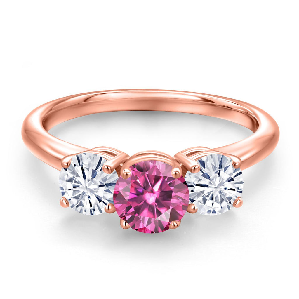Ring in 925 Rose Gold Plated Silver