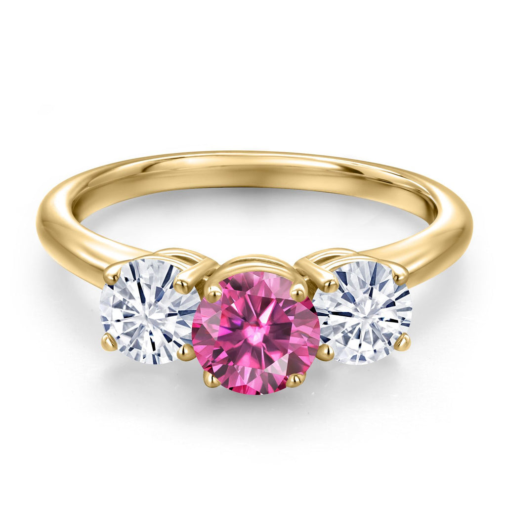 Ring in 925 Yellow Gold Plated Silver