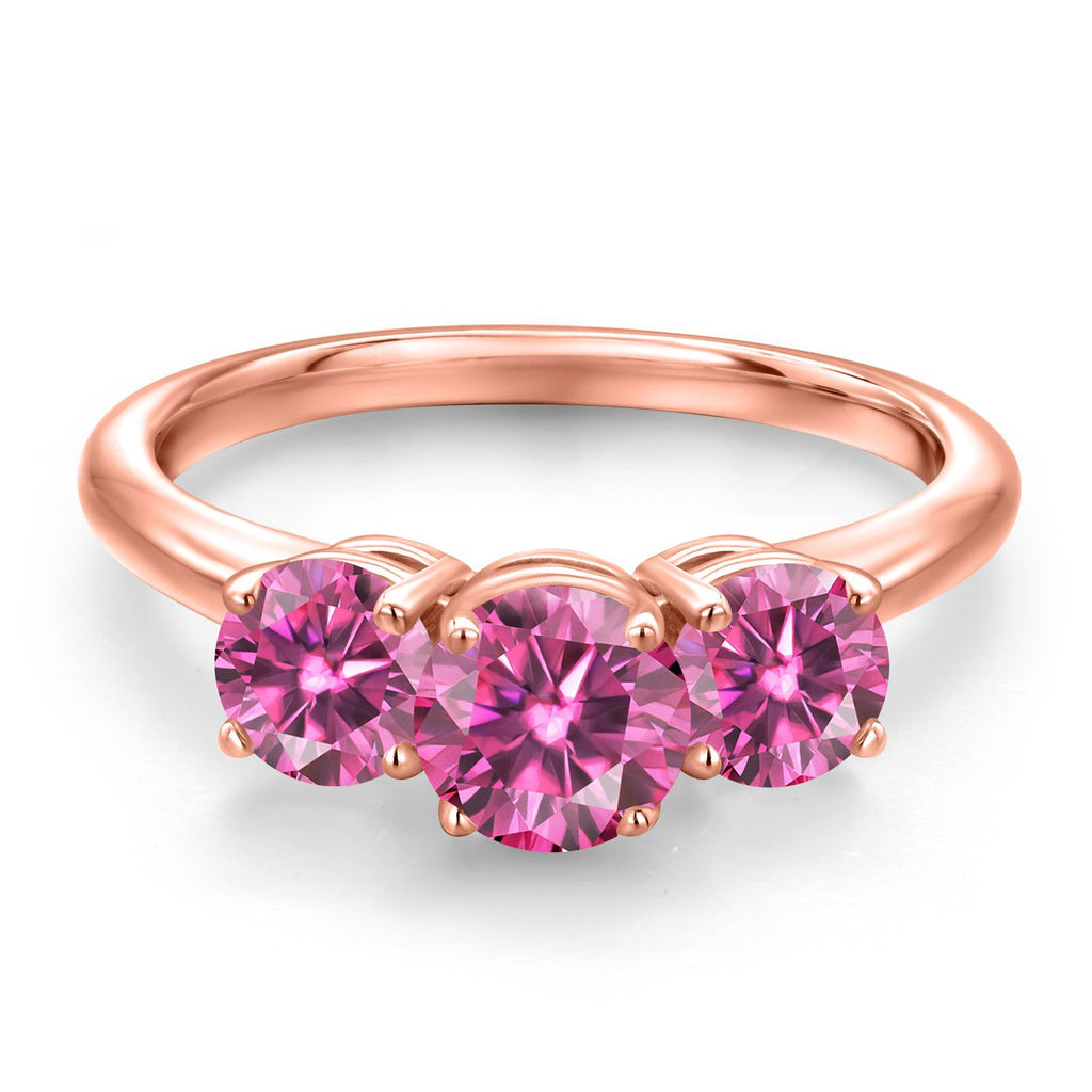 Ring in 925 Rose Gold Plated Silver